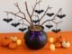 Enfeite com Galhos Secos para Halloween