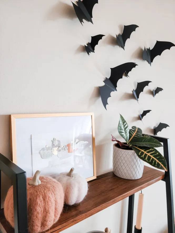 Morcegos para Enfeites de Halloween