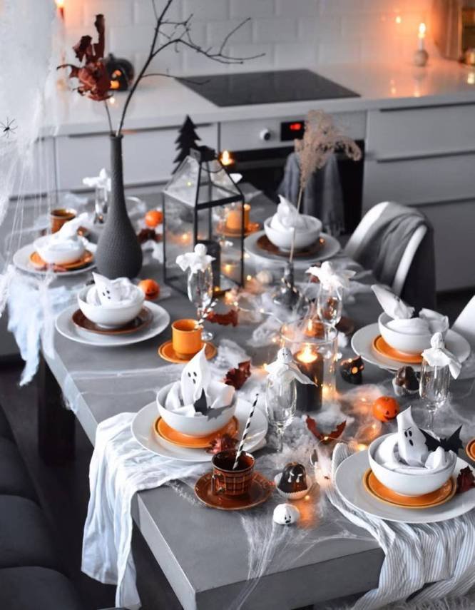 Enfeites para Mesa de Halloween
