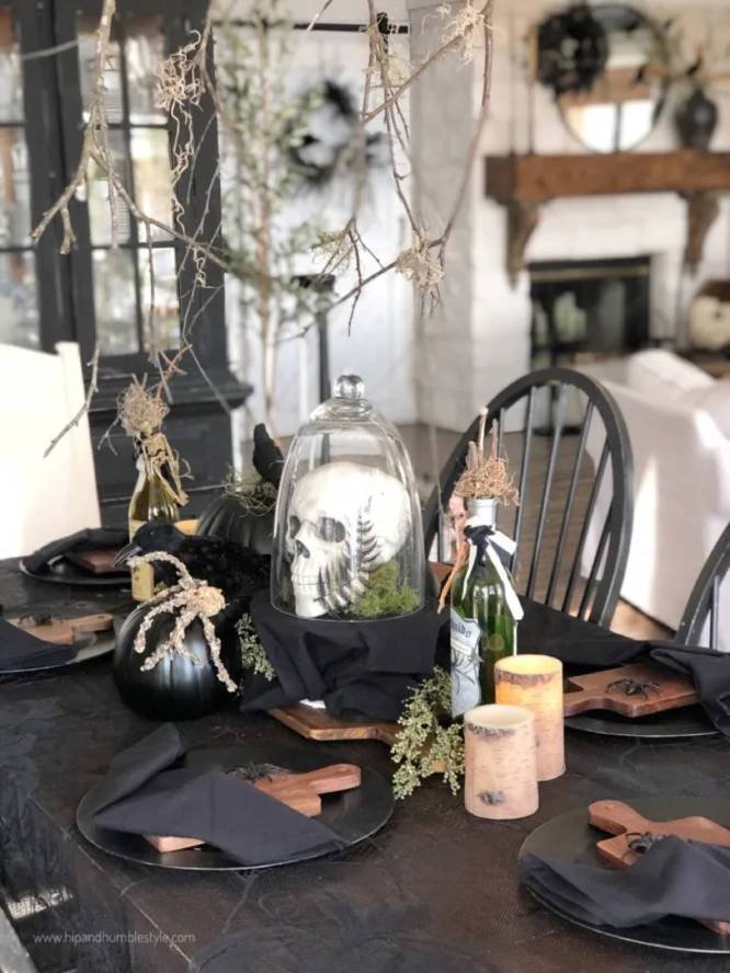 Decoração de Mesa de Halloween