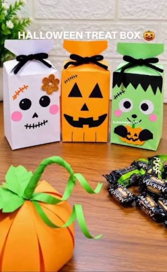 Lembrancinhas com Caixinhas para Hallowwen
