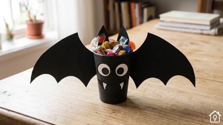 Lembrancinha de Halloween com Copo