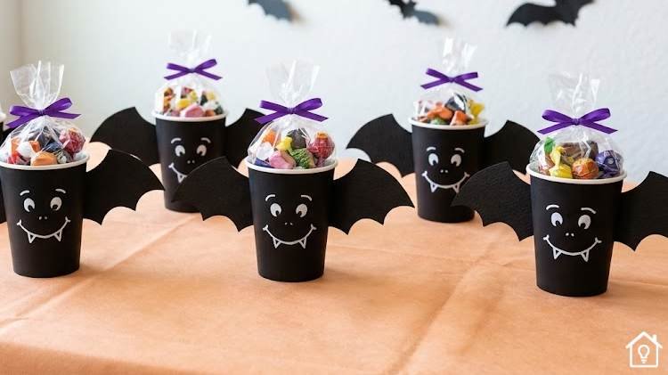 Lembrancinhas com Copos para Halloween
