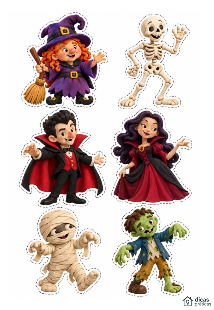Moldes de Halloween para Cupcake